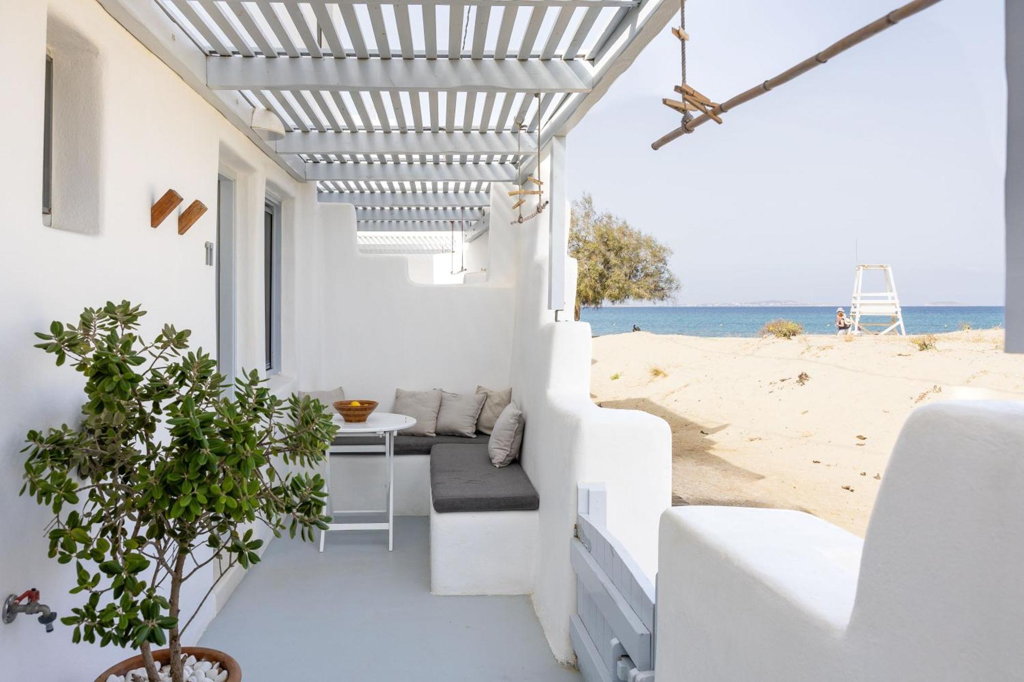 Flisvos Beach Apartments Naxos City Экстерьер фото