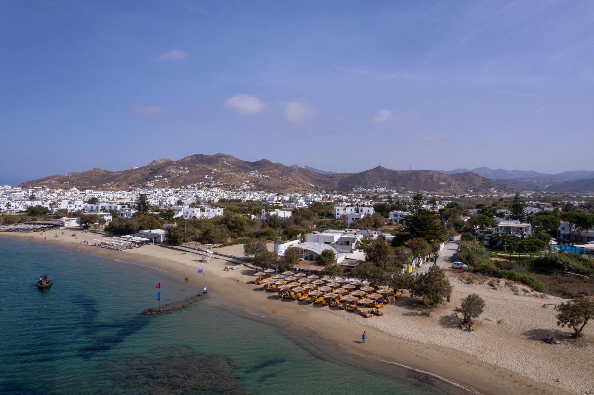 Flisvos Beach Apartments Naxos City Экстерьер фото