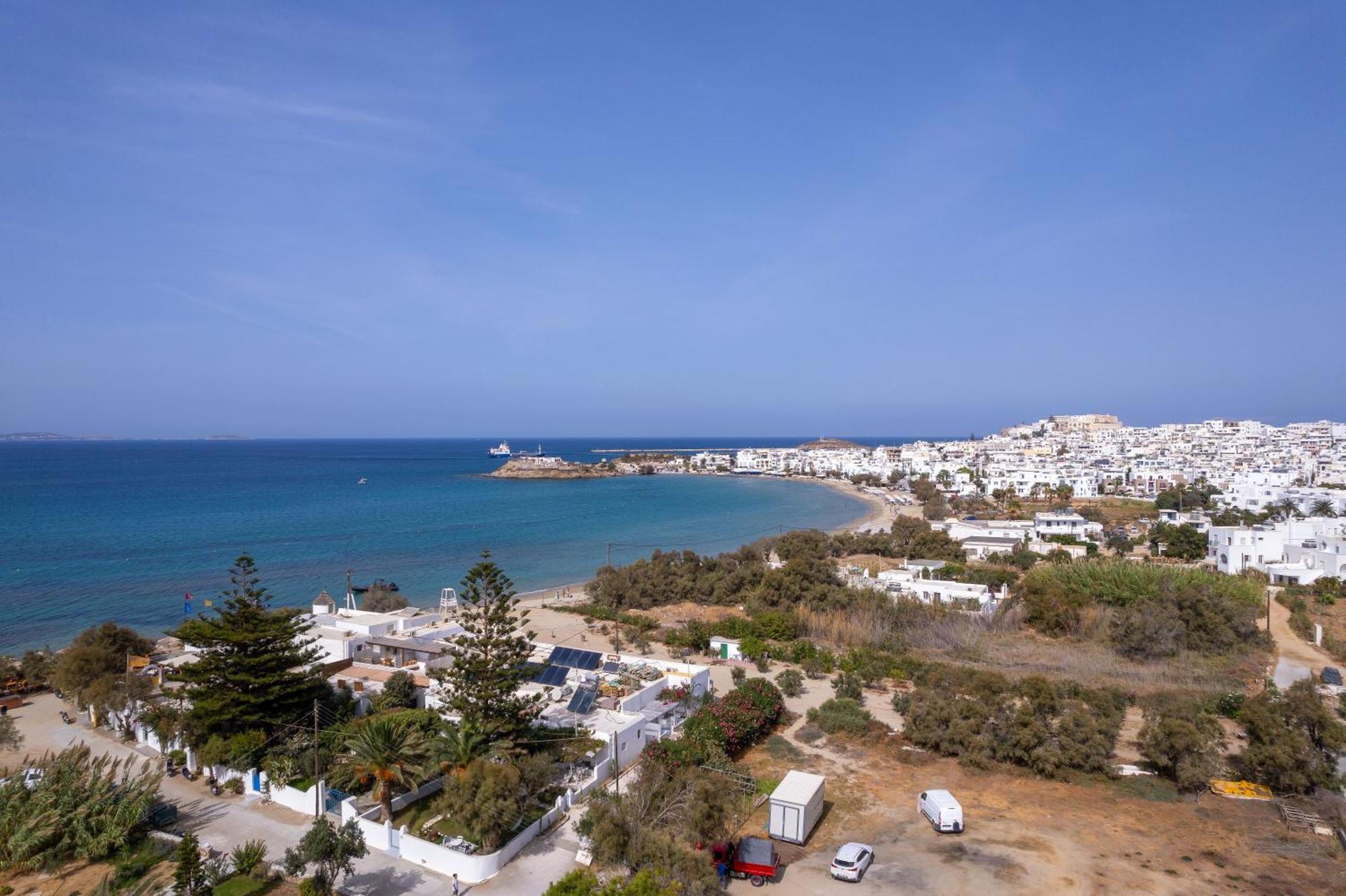 Flisvos Beach Apartments Naxos City Экстерьер фото